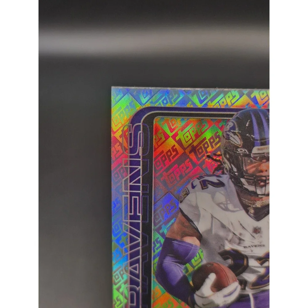 2025 Topps Chrome Derrick Henry #25 Fanatics Topps Logo Refractor SP Ravens